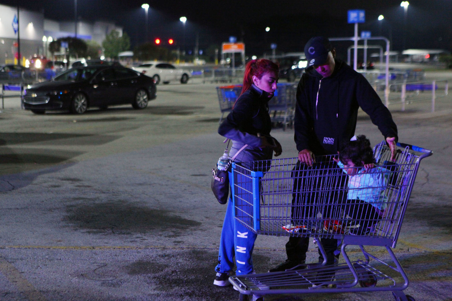 Shooting at Walmart - parking lot